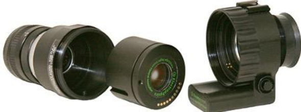 Modular Night Vision Scope with Variable Gain