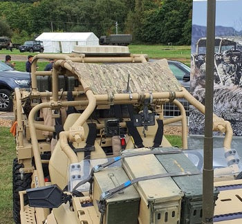 Low Profile TACSAT Antenna – Tactical Support Equipment