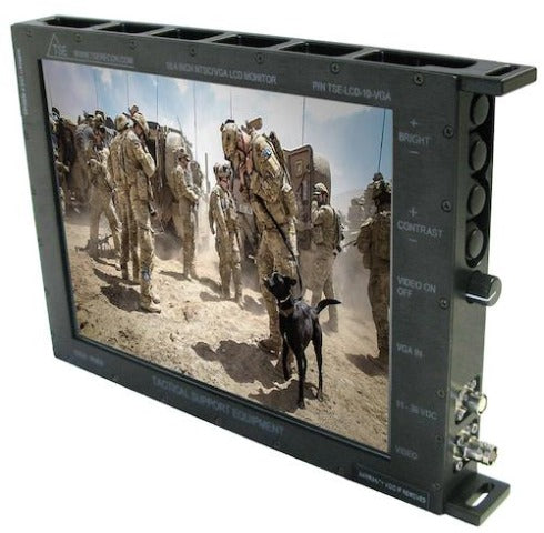10” Rugged LCD Display Monitor – Tactical Support Equipment