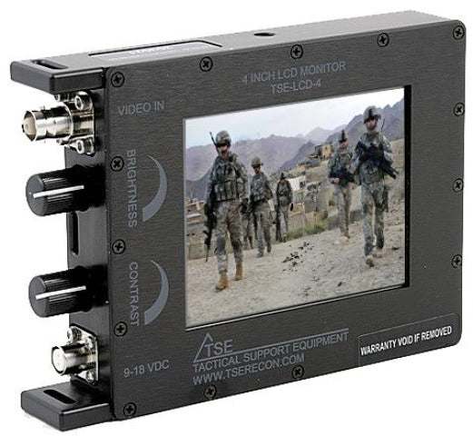 4” Rugged LCD Display Monitor – Tactical Support Equipment