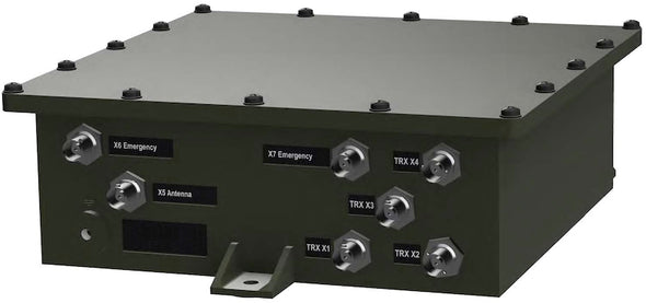 Elevated Multi-Band Antenna and Mast (5 to 7 Radio with HF)