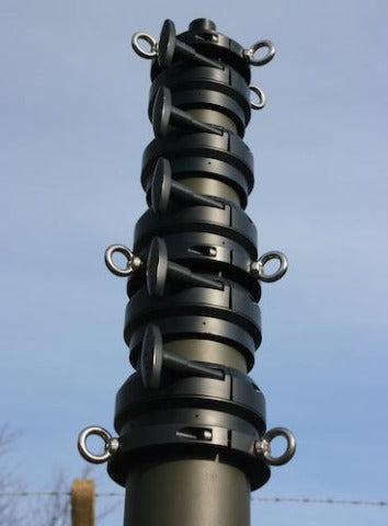 PFC-9 Portable Push-Up Fiberglass Composite Mast