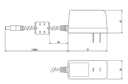 Watec Camera: AC Power Adapter