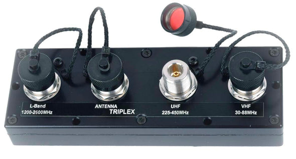 Elevated Multi-Band Antenna and Mast (5 to 7 Radio with HF)