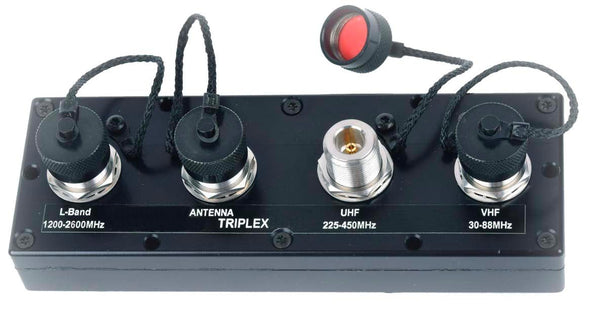 Elevated Multi-Band Antenna and Mast (4 Radio with HF)